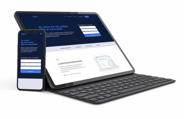 Notre nouveau site web